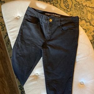 American Eagle Black Jegging Size 10R